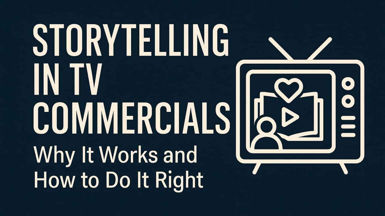 Why Storytelling Matters in TV Commercials article visual.