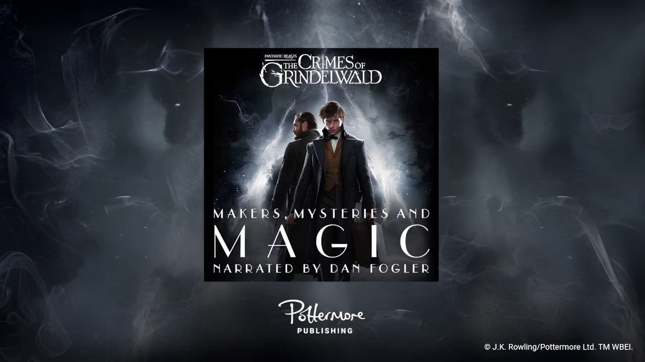 Pottermore and Audible branded content frame from ECG Productions work.