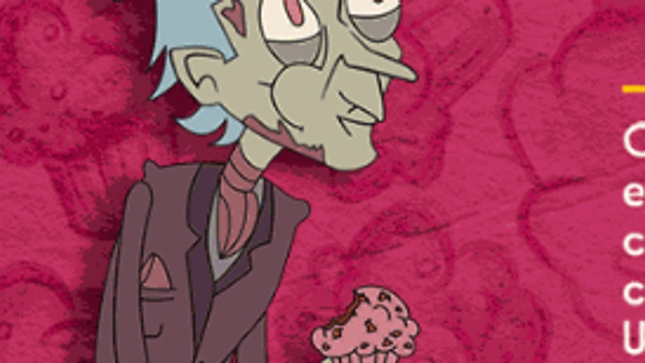 Animated commercial frame from ECG Productions work.