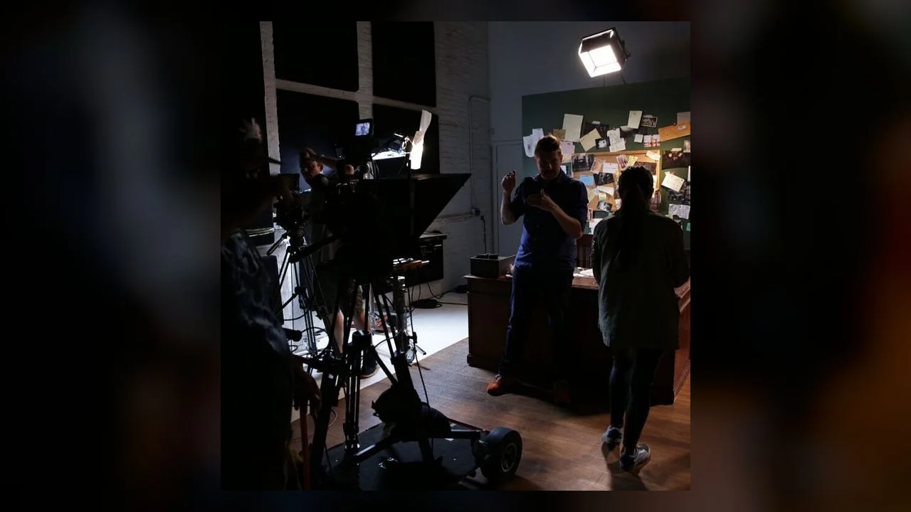 Corporate Scriptwriting visual from ECG Productions.