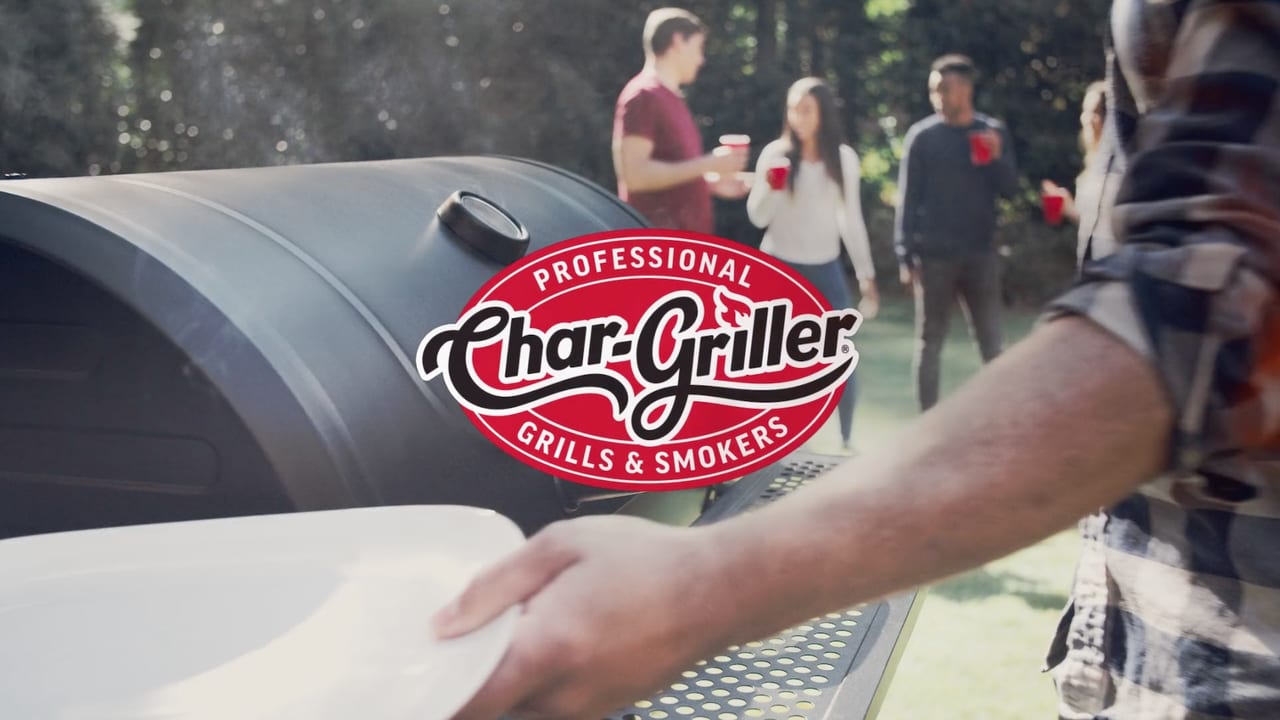 Char-Griller | Grill For The Moments That Matter | Lifestyle product video frame showing feature, demo, retail, or launch-focused production context.