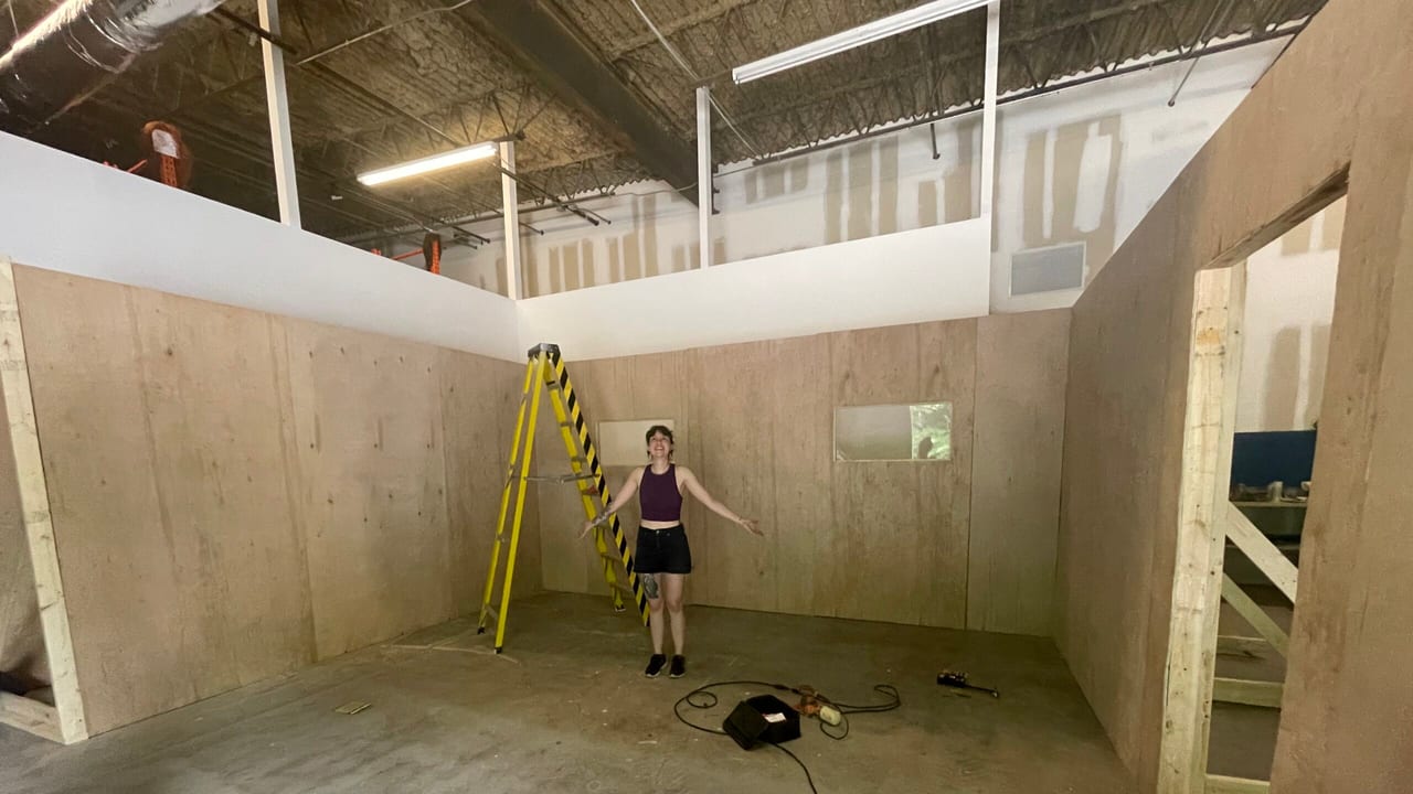 How to build a film set: If we build it they film it. An art departments take. article image showing ECG Productions crew, cameras, or on-set production work.
